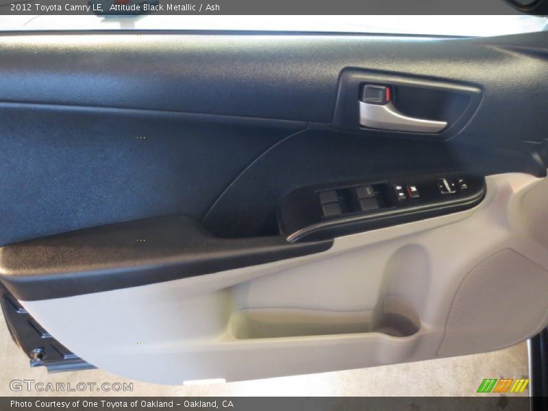 Attitude Black Metallic / Ash 2012 Toyota Camry LE