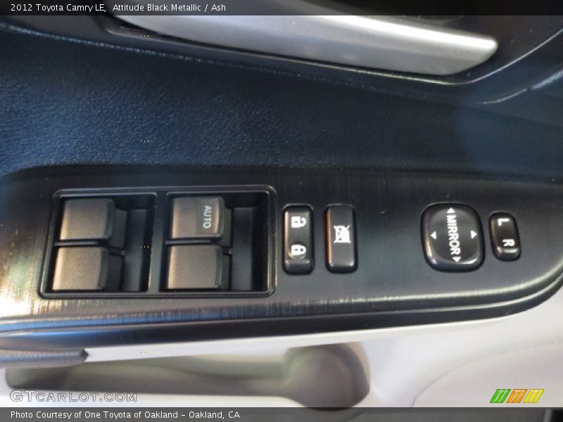 Attitude Black Metallic / Ash 2012 Toyota Camry LE