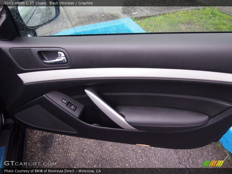 Black Obsidian / Graphite 2009 Infiniti G 37 Coupe
