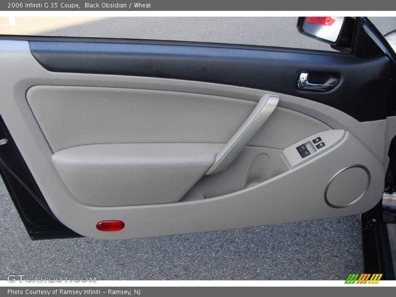 Black Obsidian / Wheat 2006 Infiniti G 35 Coupe