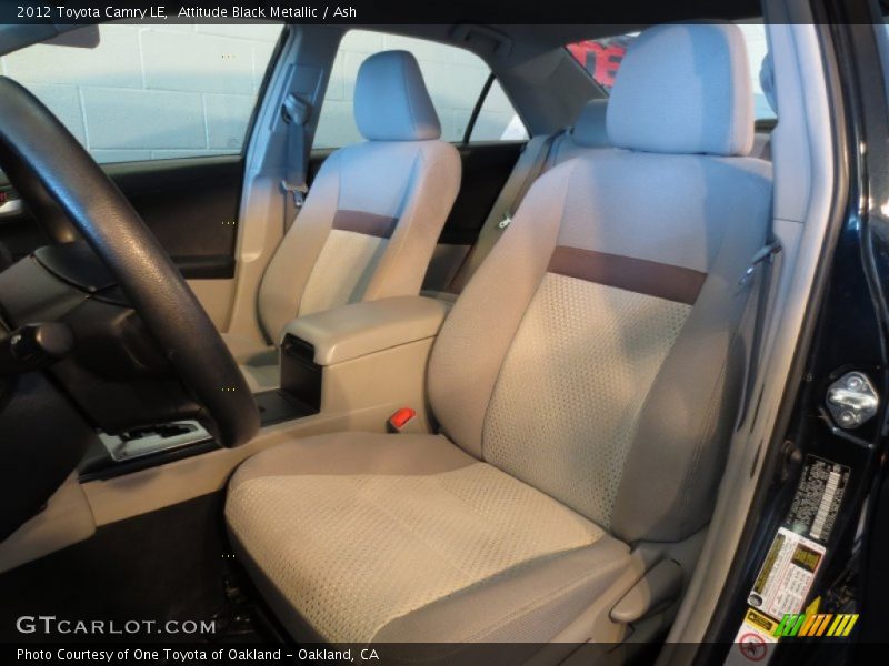 Attitude Black Metallic / Ash 2012 Toyota Camry LE