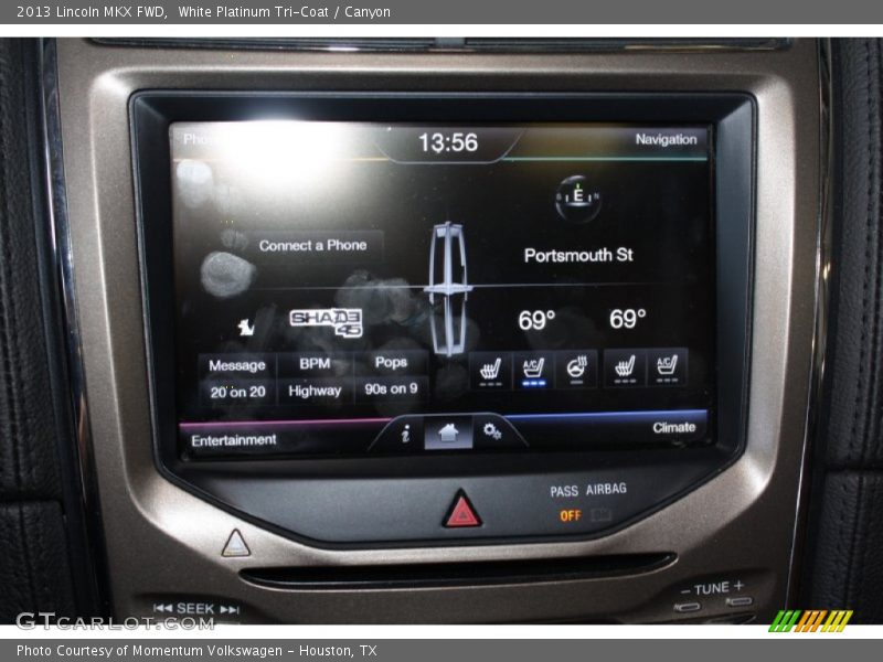 White Platinum Tri-Coat / Canyon 2013 Lincoln MKX FWD