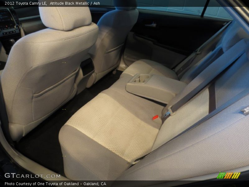 Attitude Black Metallic / Ash 2012 Toyota Camry LE