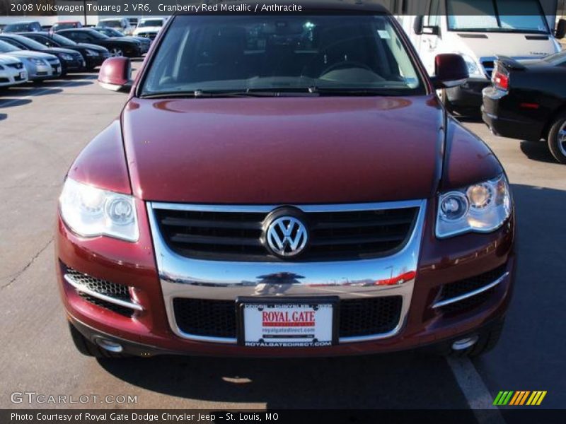 Cranberry Red Metallic / Anthracite 2008 Volkswagen Touareg 2 VR6