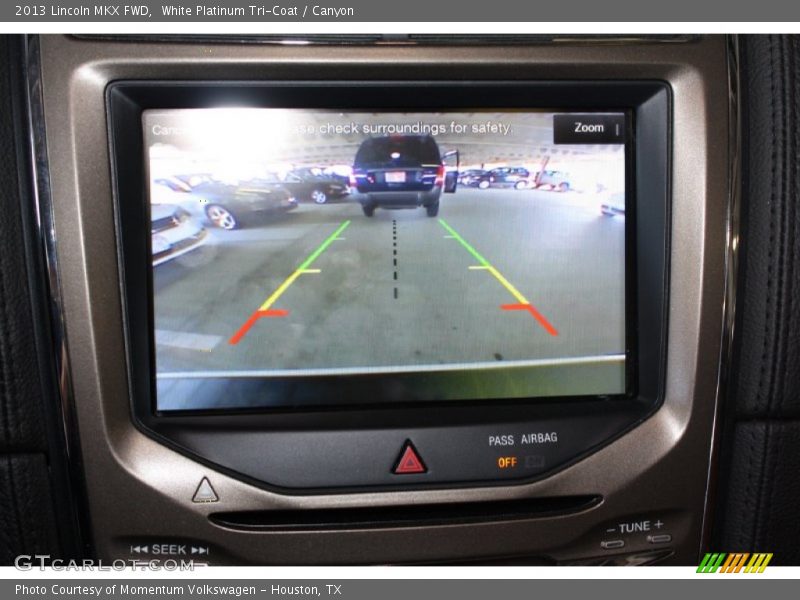 White Platinum Tri-Coat / Canyon 2013 Lincoln MKX FWD