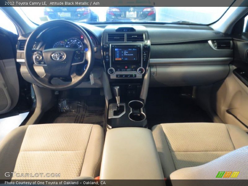 Attitude Black Metallic / Ash 2012 Toyota Camry LE