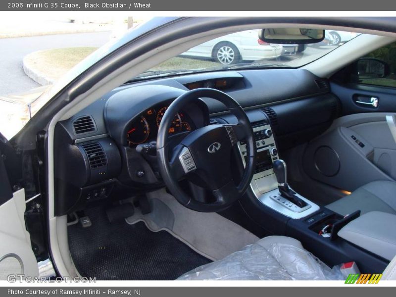 Black Obsidian / Wheat 2006 Infiniti G 35 Coupe