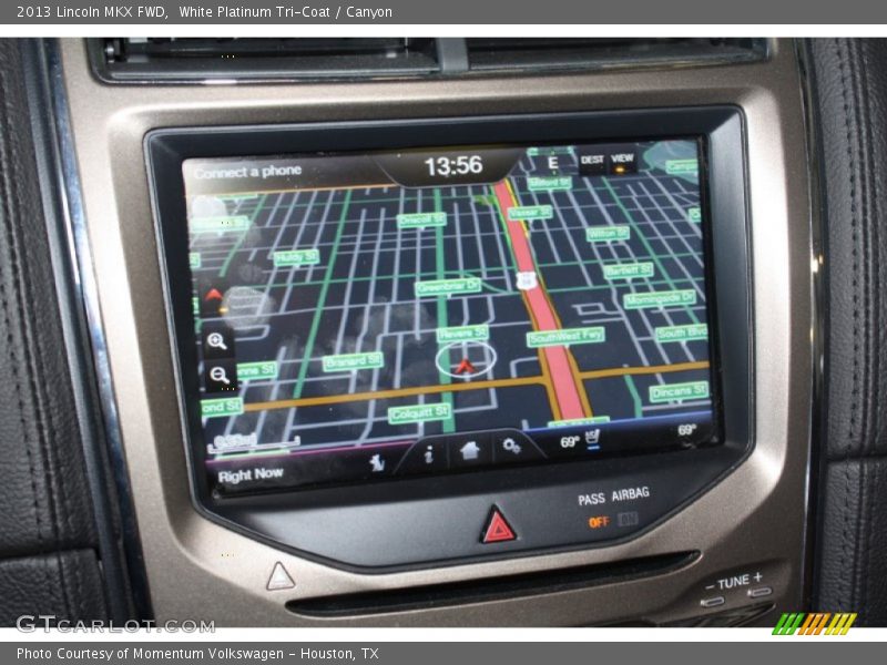 White Platinum Tri-Coat / Canyon 2013 Lincoln MKX FWD