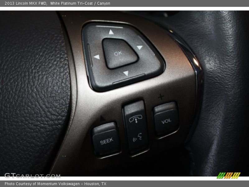 White Platinum Tri-Coat / Canyon 2013 Lincoln MKX FWD