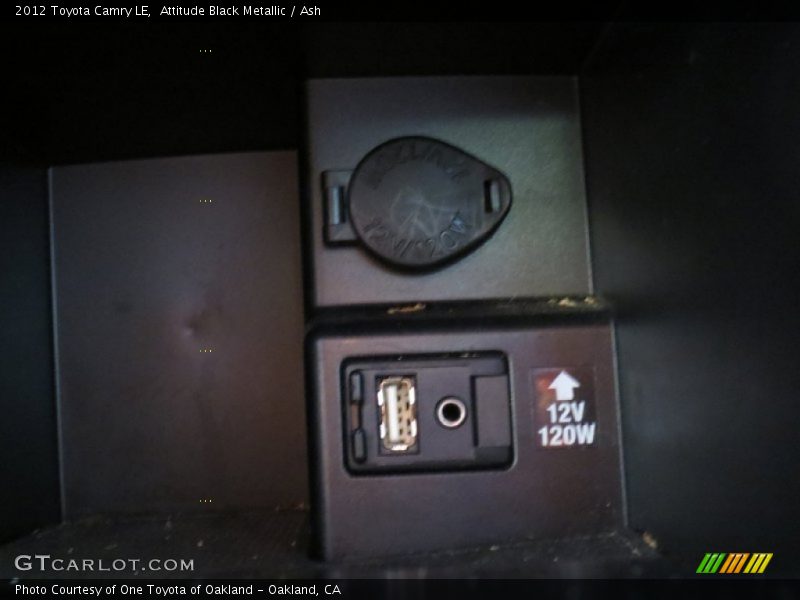 Attitude Black Metallic / Ash 2012 Toyota Camry LE