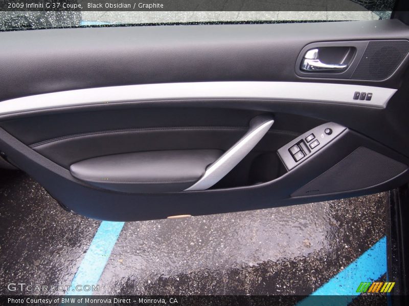 Black Obsidian / Graphite 2009 Infiniti G 37 Coupe