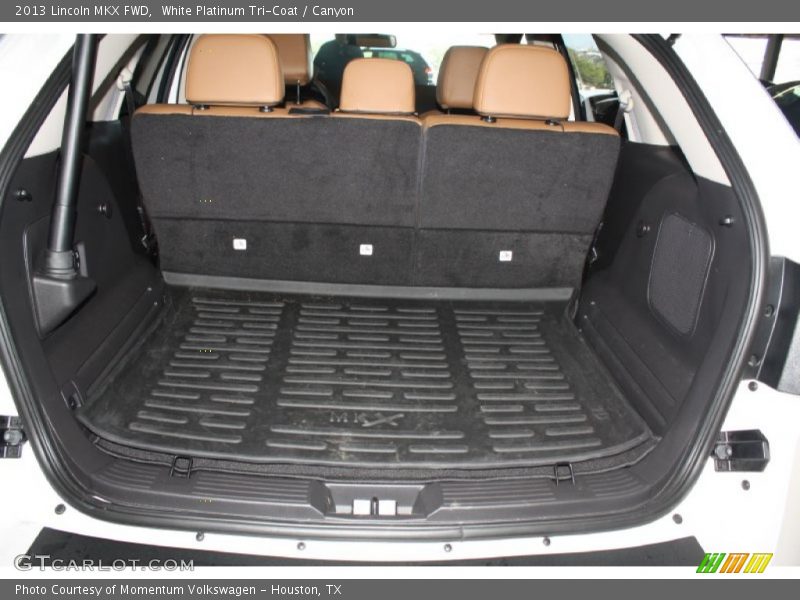 White Platinum Tri-Coat / Canyon 2013 Lincoln MKX FWD