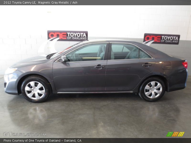 Magnetic Gray Metallic / Ash 2012 Toyota Camry LE