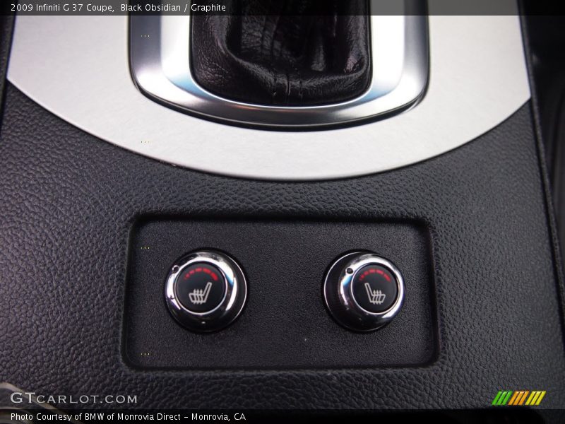 Black Obsidian / Graphite 2009 Infiniti G 37 Coupe