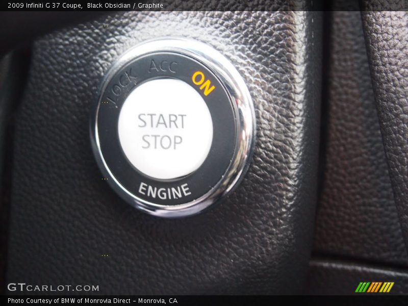Black Obsidian / Graphite 2009 Infiniti G 37 Coupe