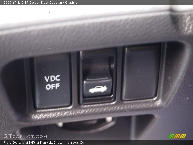Black Obsidian / Graphite 2009 Infiniti G 37 Coupe