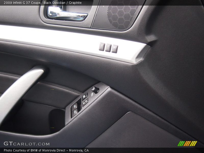 Black Obsidian / Graphite 2009 Infiniti G 37 Coupe