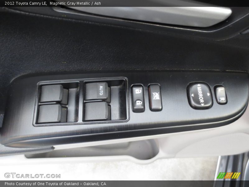 Magnetic Gray Metallic / Ash 2012 Toyota Camry LE
