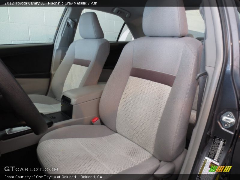 Magnetic Gray Metallic / Ash 2012 Toyota Camry LE