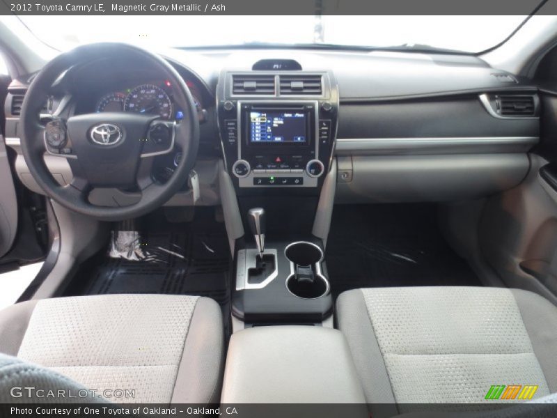Magnetic Gray Metallic / Ash 2012 Toyota Camry LE