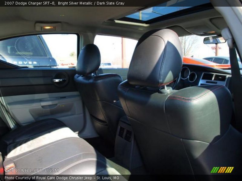 Bright Silver Metallic / Dark Slate Gray 2007 Dodge Charger SRT-8