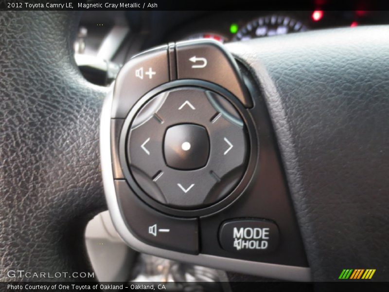 Magnetic Gray Metallic / Ash 2012 Toyota Camry LE