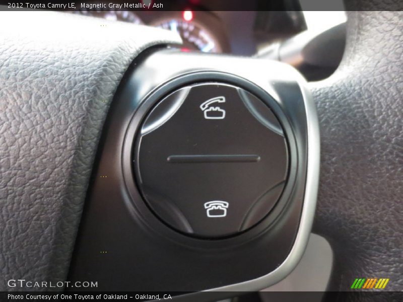 Magnetic Gray Metallic / Ash 2012 Toyota Camry LE