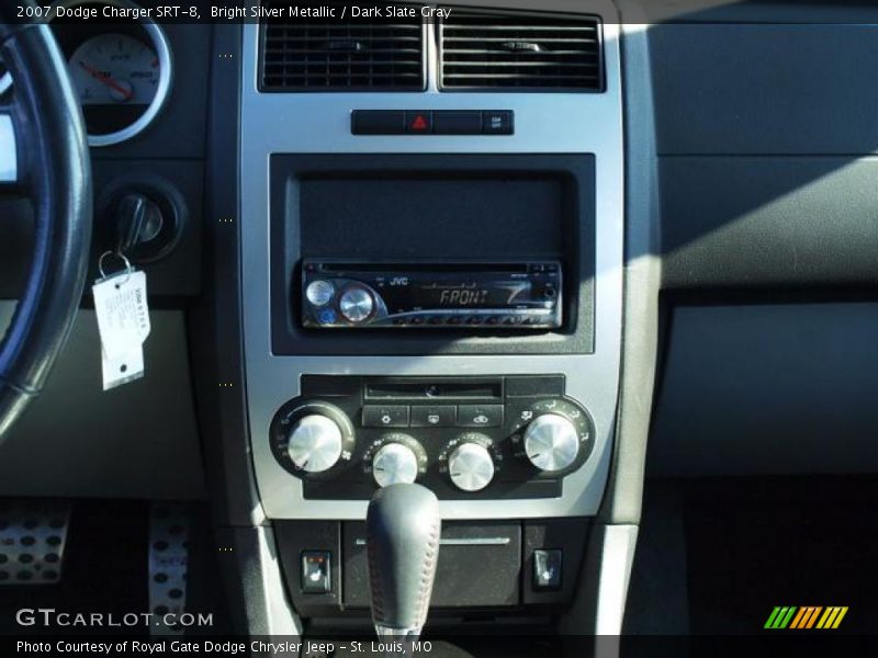 Bright Silver Metallic / Dark Slate Gray 2007 Dodge Charger SRT-8