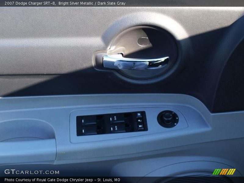 Bright Silver Metallic / Dark Slate Gray 2007 Dodge Charger SRT-8