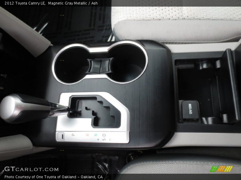 Magnetic Gray Metallic / Ash 2012 Toyota Camry LE
