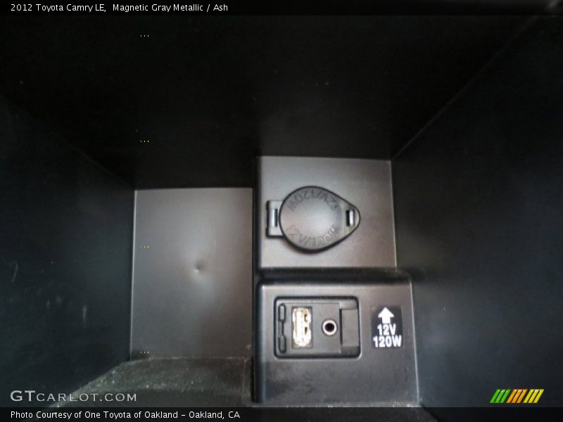 Magnetic Gray Metallic / Ash 2012 Toyota Camry LE