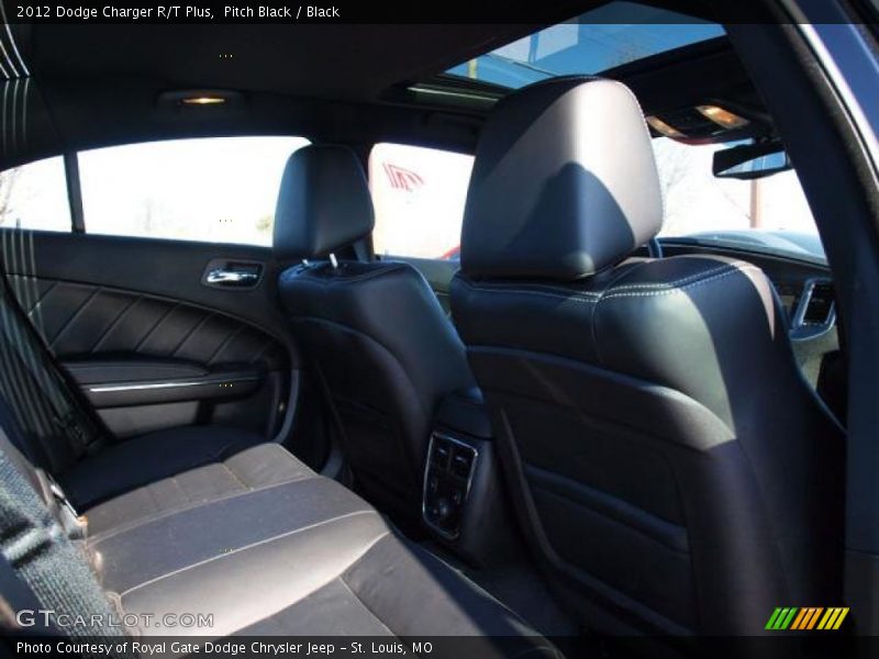 Pitch Black / Black 2012 Dodge Charger R/T Plus