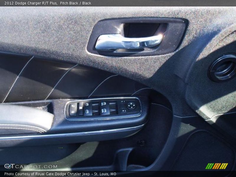 Pitch Black / Black 2012 Dodge Charger R/T Plus