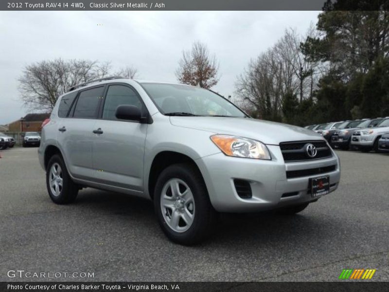 Classic Silver Metallic / Ash 2012 Toyota RAV4 I4 4WD