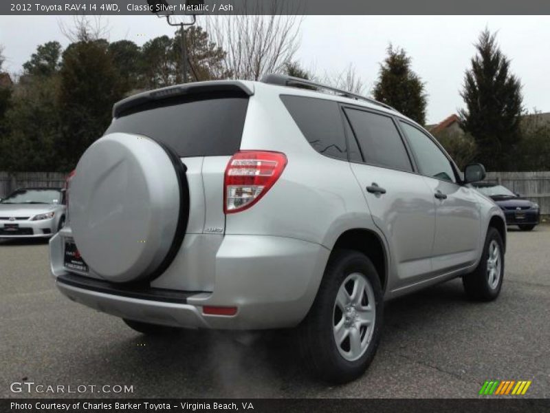 Classic Silver Metallic / Ash 2012 Toyota RAV4 I4 4WD