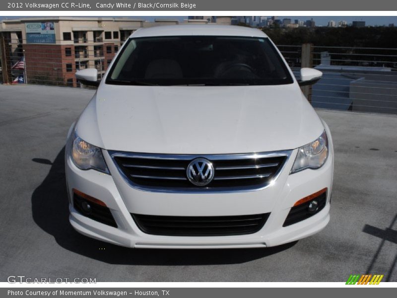 Candy White / Black/Cornsilk Beige 2012 Volkswagen CC R-Line