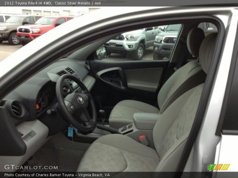 Classic Silver Metallic / Ash 2012 Toyota RAV4 I4 4WD