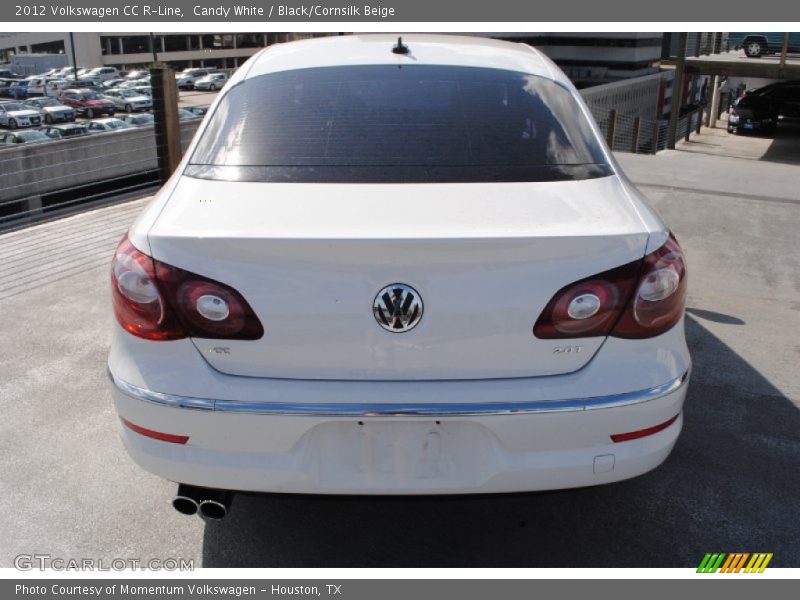 Candy White / Black/Cornsilk Beige 2012 Volkswagen CC R-Line