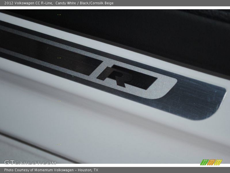 Candy White / Black/Cornsilk Beige 2012 Volkswagen CC R-Line
