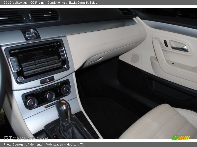 Candy White / Black/Cornsilk Beige 2012 Volkswagen CC R-Line