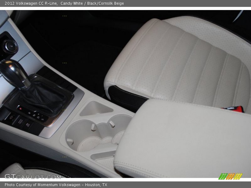 Candy White / Black/Cornsilk Beige 2012 Volkswagen CC R-Line
