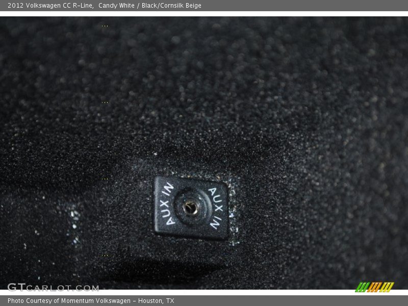 Candy White / Black/Cornsilk Beige 2012 Volkswagen CC R-Line