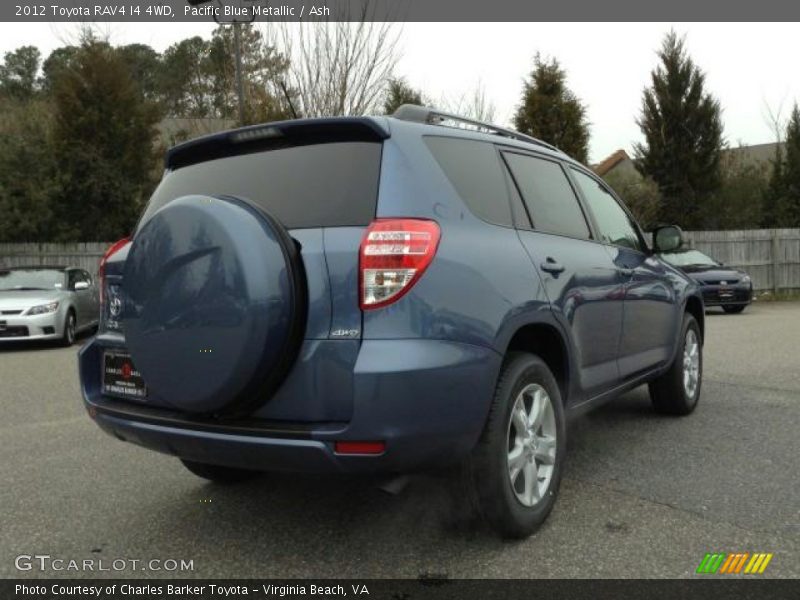 Pacific Blue Metallic / Ash 2012 Toyota RAV4 I4 4WD