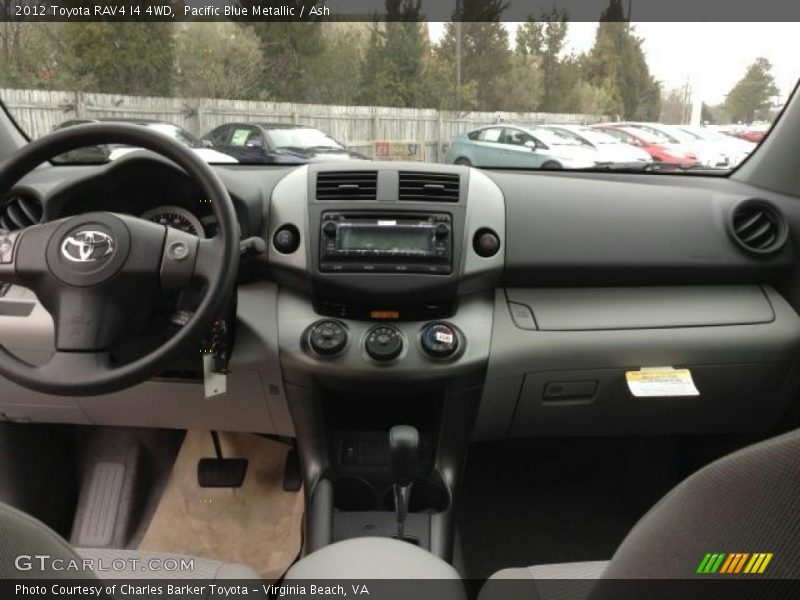 Pacific Blue Metallic / Ash 2012 Toyota RAV4 I4 4WD