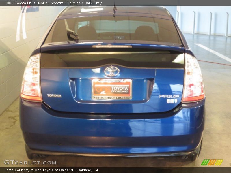 Spectra Blue Mica / Dark Gray 2009 Toyota Prius Hybrid