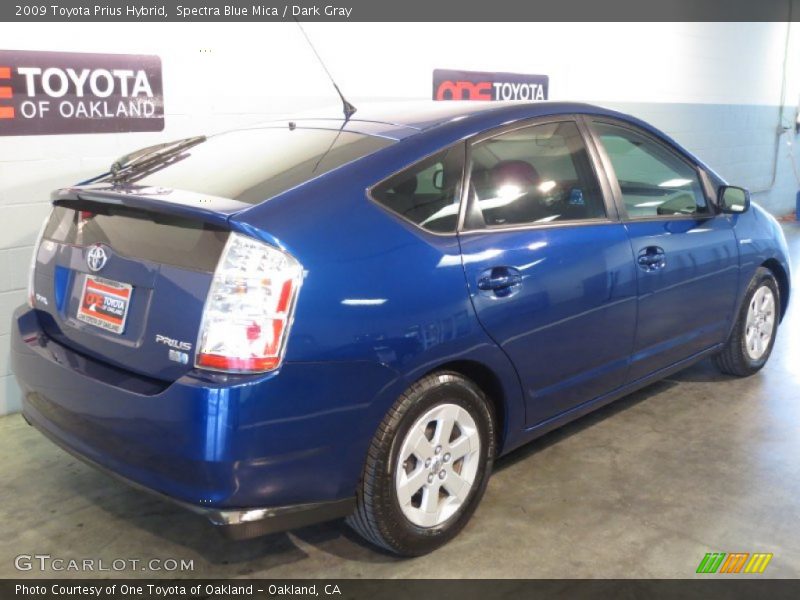 Spectra Blue Mica / Dark Gray 2009 Toyota Prius Hybrid
