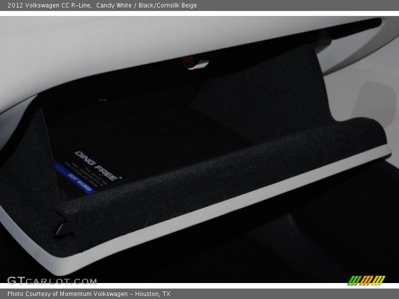Candy White / Black/Cornsilk Beige 2012 Volkswagen CC R-Line