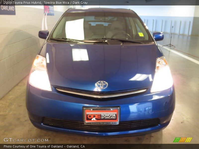 Spectra Blue Mica / Dark Gray 2009 Toyota Prius Hybrid