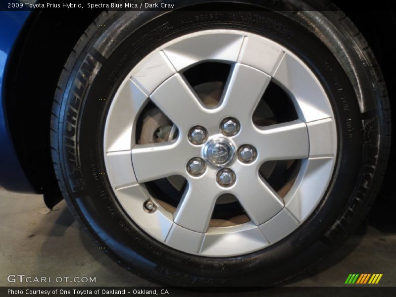 Spectra Blue Mica / Dark Gray 2009 Toyota Prius Hybrid