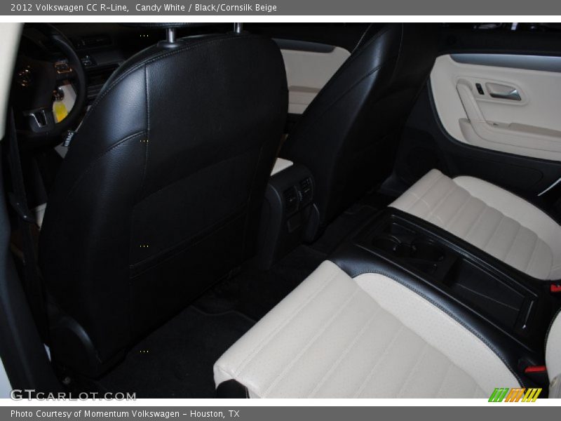 Candy White / Black/Cornsilk Beige 2012 Volkswagen CC R-Line